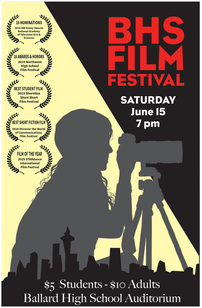 See tomorrow's award winners at BHS Film Festival Westside Seattle